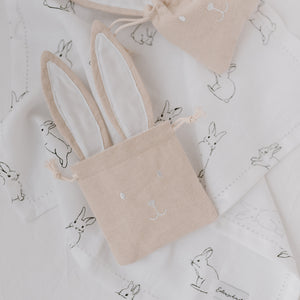 Geschenkbeutel Hase im 2er Set