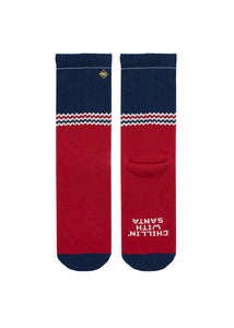 Socken „Chillin with Santa“