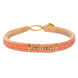 Stone Line Armband - watermelon