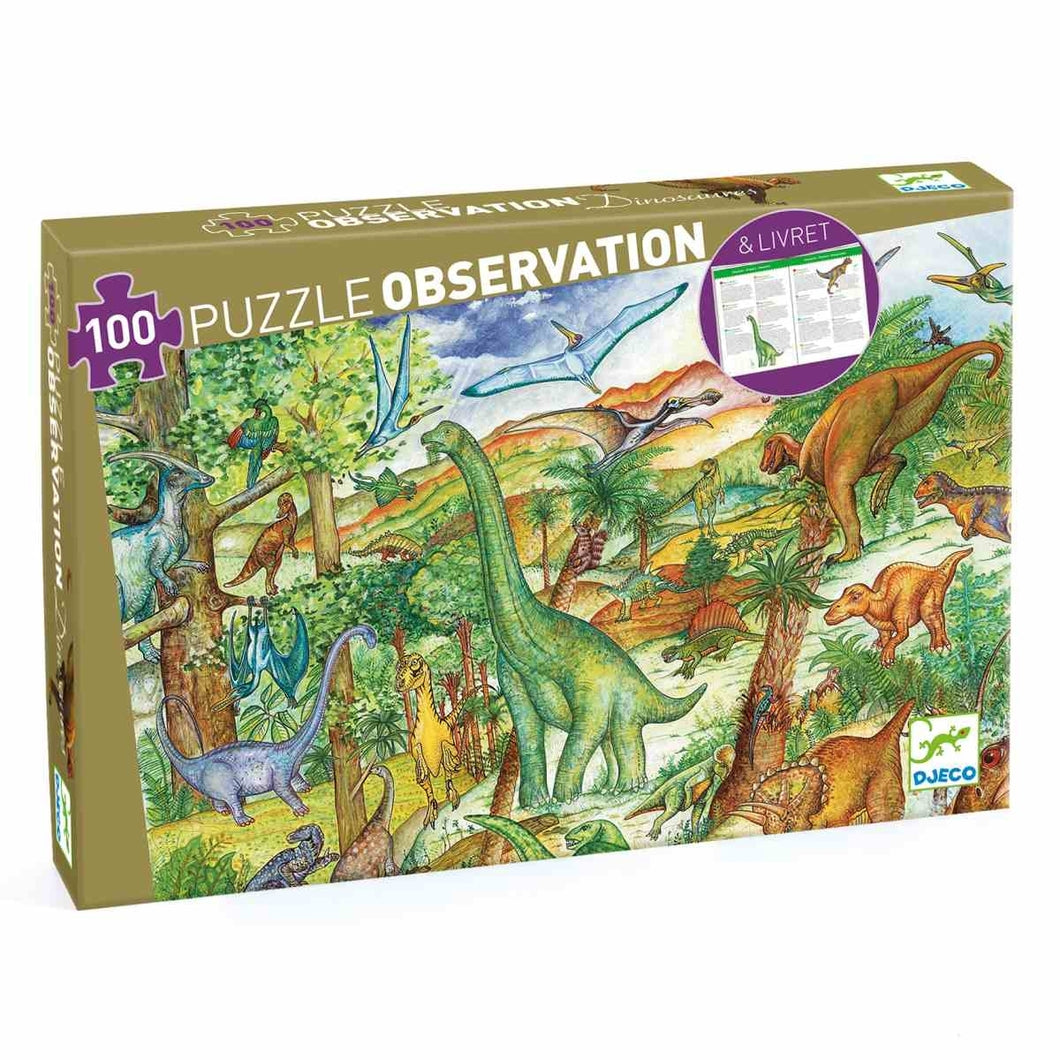 Dinosaures Observation Puzzle