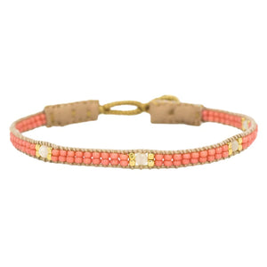 Cap Stones Armband - watermelon