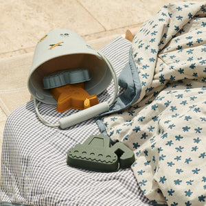 Dante Strand Set - Vehicles/dove blue mix