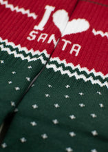 Lade das Bild in den Galerie-Viewer, Socken „I love Santa“
