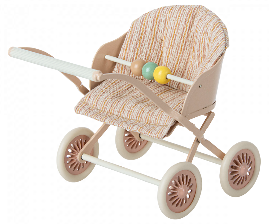 Kinderwagen Babymäuse - Rose
