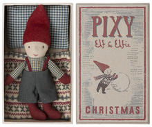 Load image into Gallery viewer, Pixy Elf in Streichholzschachtel
