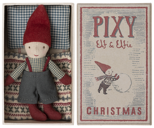 Pixy Elf in Streichholzschachtel