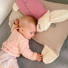 Lade das Bild in den Galerie-Viewer, Kuschelschaf - Altrosa mit Stick
