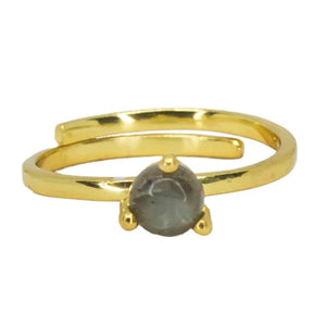 Ring Ibu Labradorite