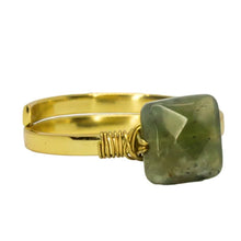 Lade das Bild in den Galerie-Viewer, Ring Sarah Green Agate
