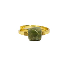 Lade das Bild in den Galerie-Viewer, Ring Sarah Green Agate
