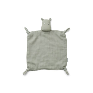 Agnete Cuddle Cloth - Hippo Dove Blue