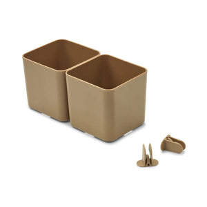 Jamal Aufbewahrungssystem 2er Pack - oat