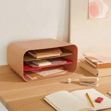 Lade das Bild in den Galerie-Viewer, Regitze Schreibtisch-Organizer - whale blue
