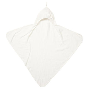 Badecape für Neugeborene Sabba - warm white