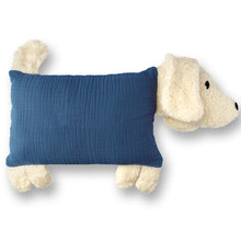 Load image into Gallery viewer, Kuschelhund - Blau ohne Stick
