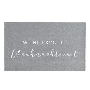 Waschbare Fußmatte Wundervolle Weihnachtszeit