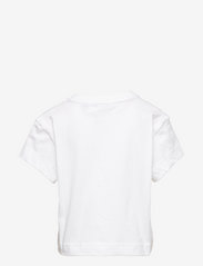 GANT D1. Retro Shield Cropped T-shirt - white