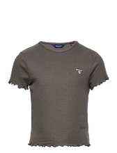 Load image into Gallery viewer, GANT T-Shirt Rib - dark graphite
