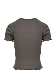 GANT T-Shirt Rib - dark graphite