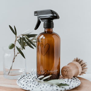 Sprühflasche Herz