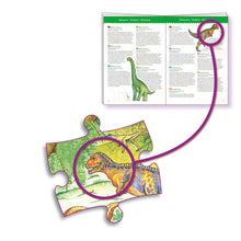 Load image into Gallery viewer, Wimmelpuzzle Dinosaurier
