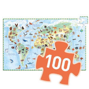 Wimmelpuzzle Tiere der Erde