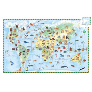 Wimmelpuzzle Tiere der Erde