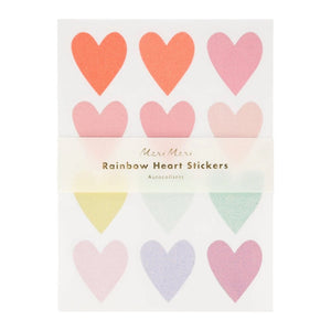 Pastel Heart Glitter Sticker