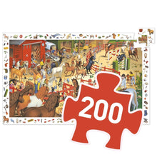 Lade das Bild in den Galerie-Viewer, Wimmelpuzzle Pferde
