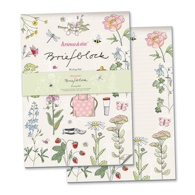 Briefblock Gartenliebelei A4