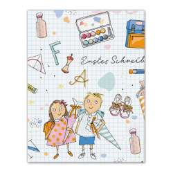 Geschenkpapier Erster Schultag